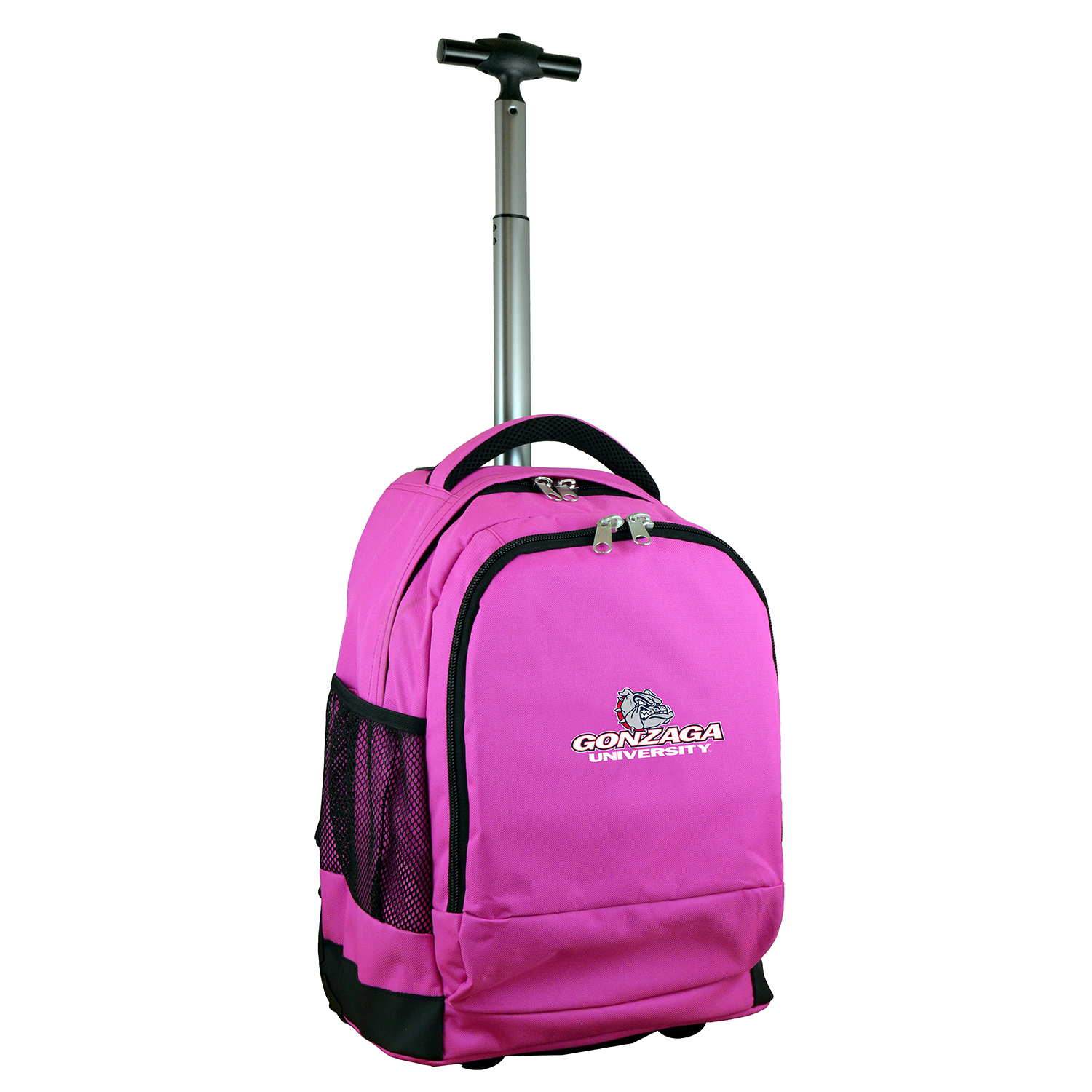 MOJO Pink Gonzaga Bulldogs 19'' Premium Wheeled Backpack