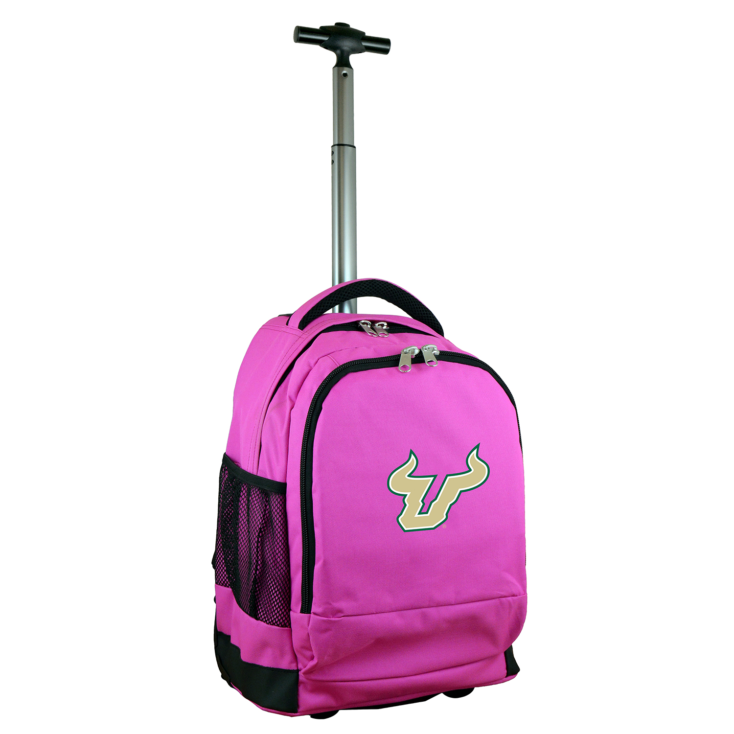 MOJO Pink South Florida Bulls 19'' Premium Wheeled Backpack