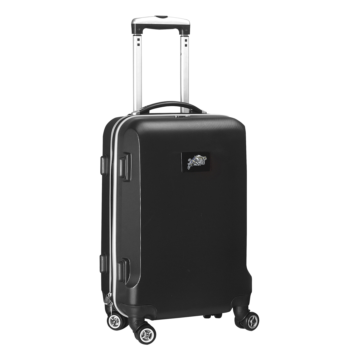 MOJO Black Navy Midshipmen 21" 8-Wheel Hardcase Spinner Carry-On Luggage