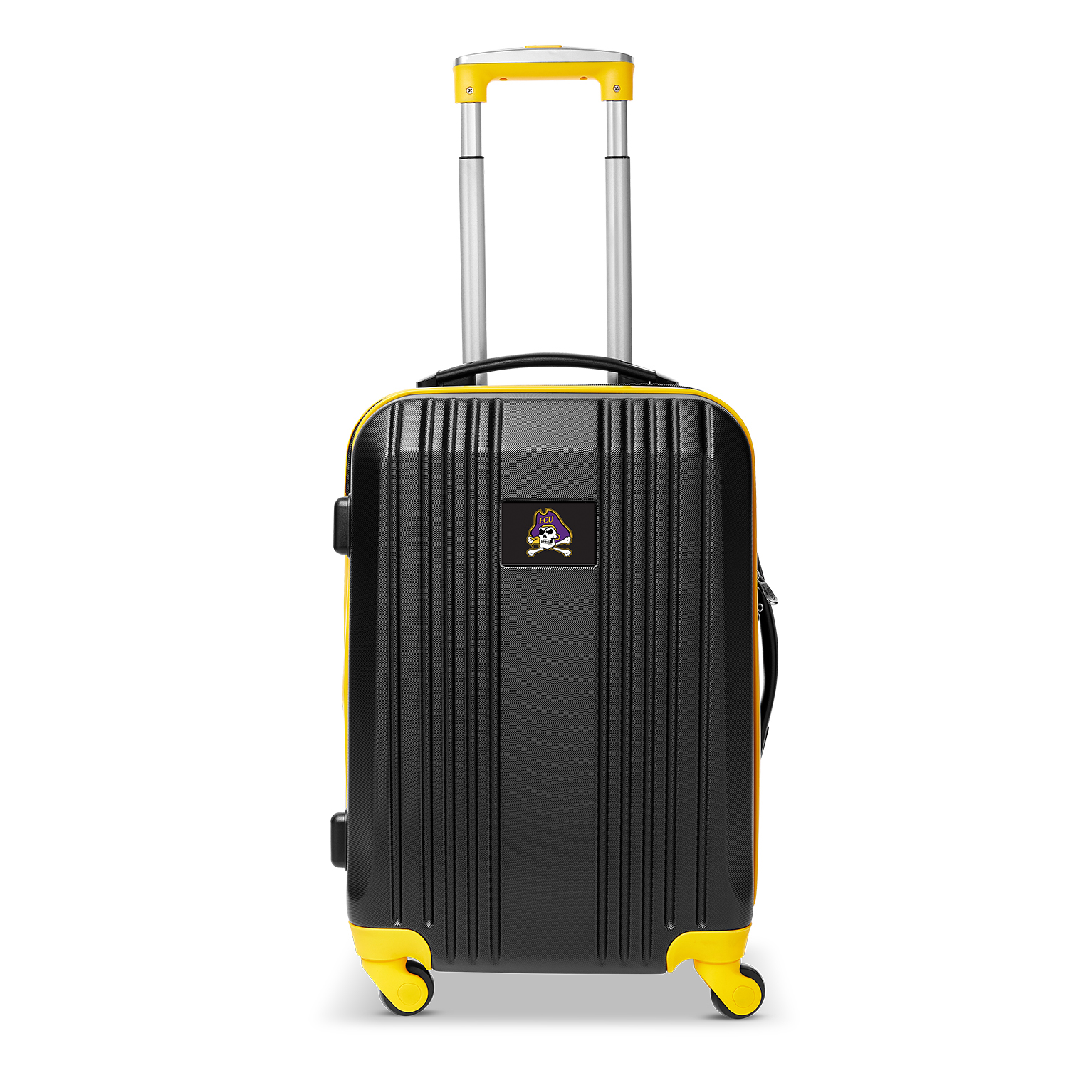 MOJO Yellow ECU Pirates 21" Hardcase Two-Tone Spinner Carry-On