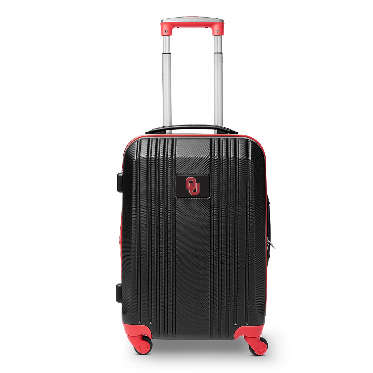 MOJO Red Oklahoma Sooners 21" Hardcase Two-Tone Spinner Carry-On