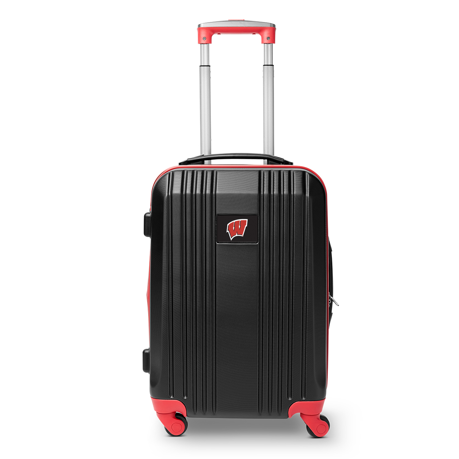 MOJO Red Wisconsin Badgers 21" Hardcase Two-Tone Spinner Carry-On