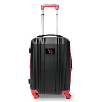 MOJO Black Arizona Cardinals 21" Hardcase Two-Tone Spinner Carry-On
