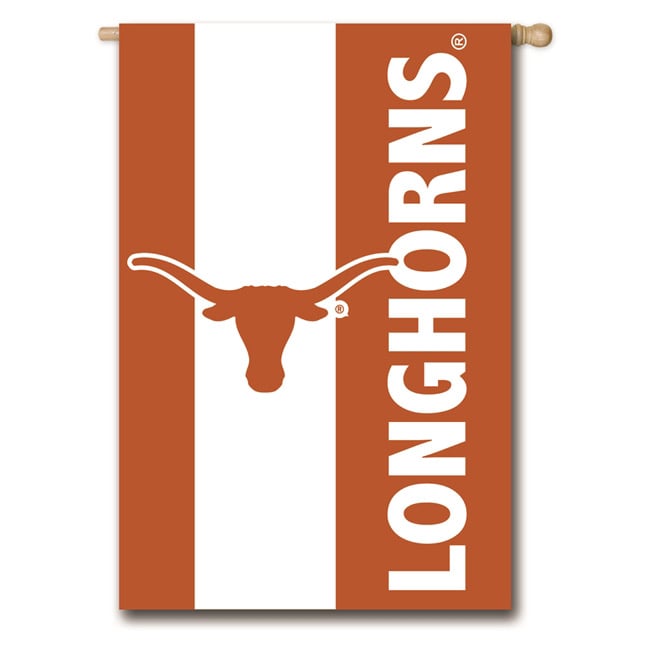 Texas Longhorns 28" x 44" Double-Sided Embellish House Flag