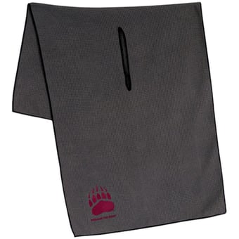 Montana Grizzlies 19" x 41" Gray Microfiber Towel
