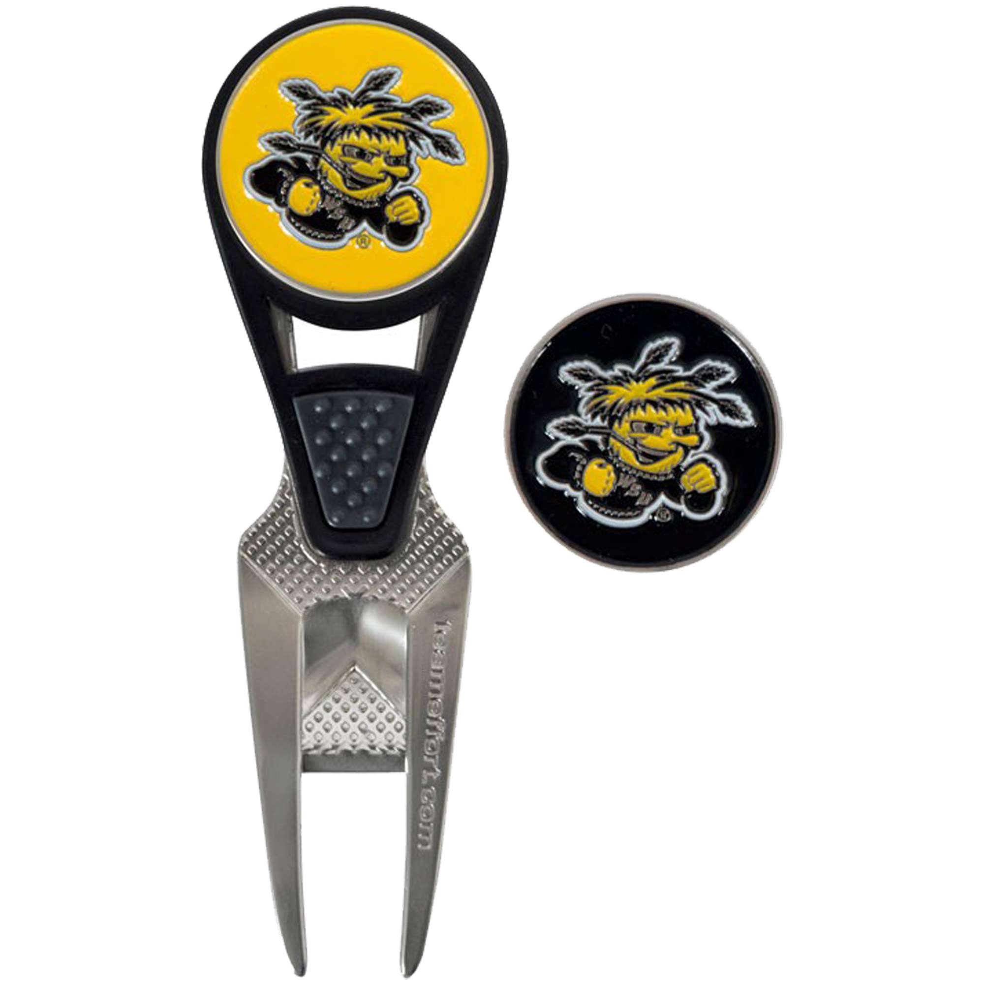 Wichita State Shockers CVX Repair Tool & Ball Markers Set Wichita State Shockers CVX Repair Tool & Ball Markers Set