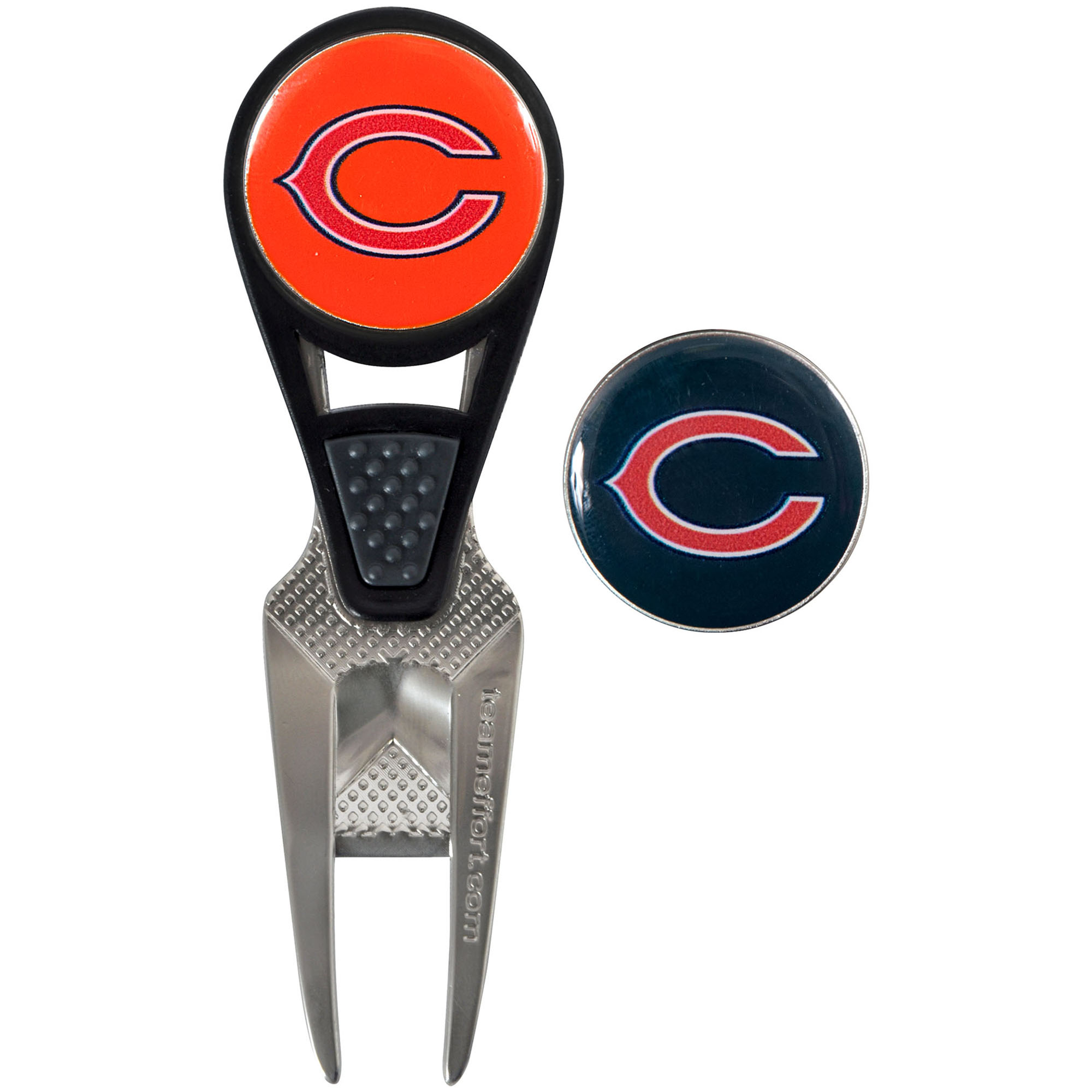 Chicago Bears CVX Repair Tool & Ball Markers Set Chicago Bears CVX Repair Tool & Ball Markers Set