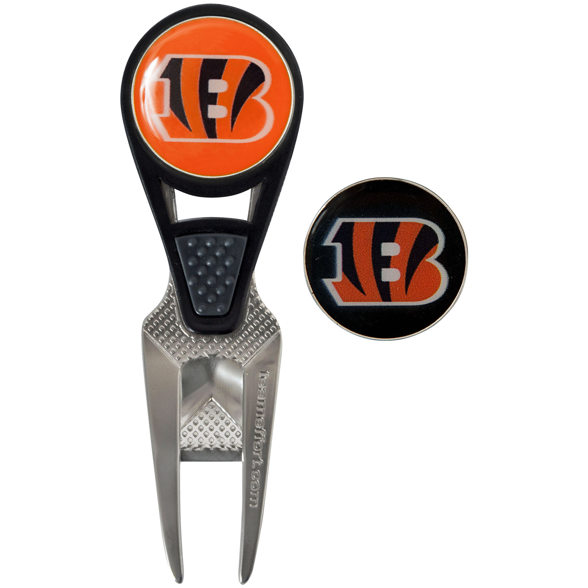 Cincinnati Bengals CVX Repair Tool & Ball Markers Set Cincinnati Bengals CVX Repair Tool & Ball Markers Set