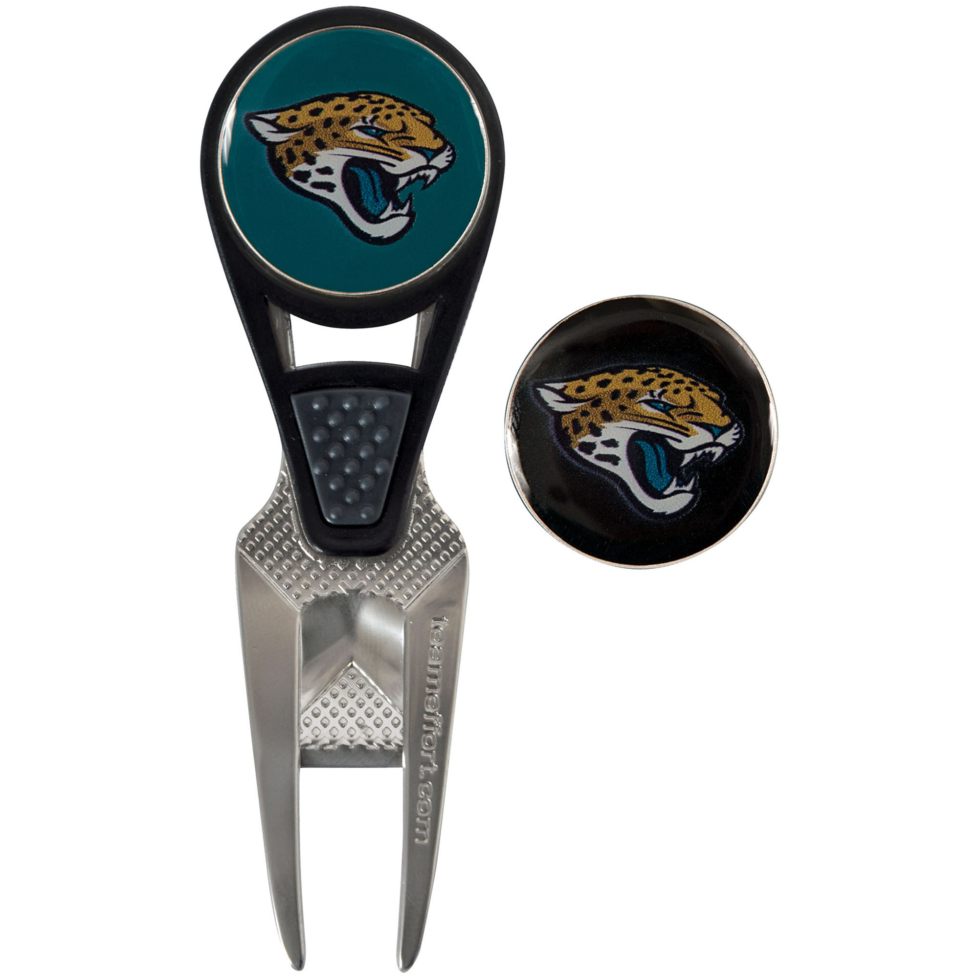 Jacksonville Jaguars CVX Repair Tool & Ball Markers Set Jacksonville Jaguars CVX Repair Tool & Ball Markers Set