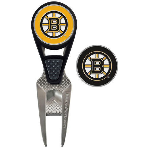 Boston Bruins CVX Repair Tool & Ball Markers Set Boston Bruins CVX Repair Tool & Ball Markers Set