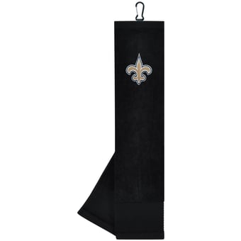 New Orleans Saints 16" x 24" Face & Club Tri-Fold Towel
