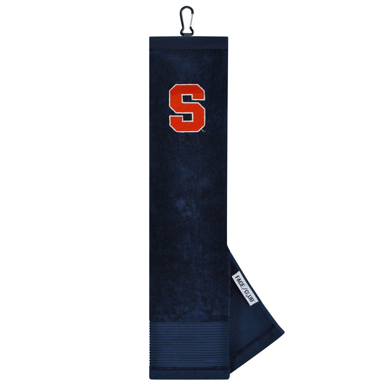 Syracuse Orange 16" x 24" Face & Club Tri-Fold Towel