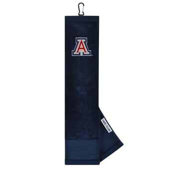 Arizona Wildcats 16" x 24" Face & Club Tri-Fold Towel