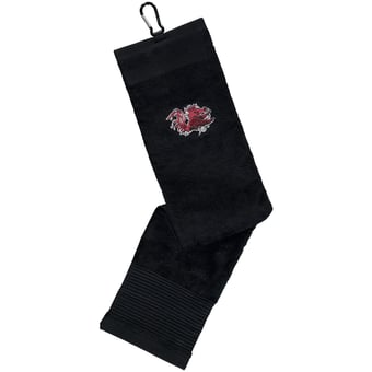 South Carolina Gamecocks 16" x 24" Face & Club Tri-Fold Towel