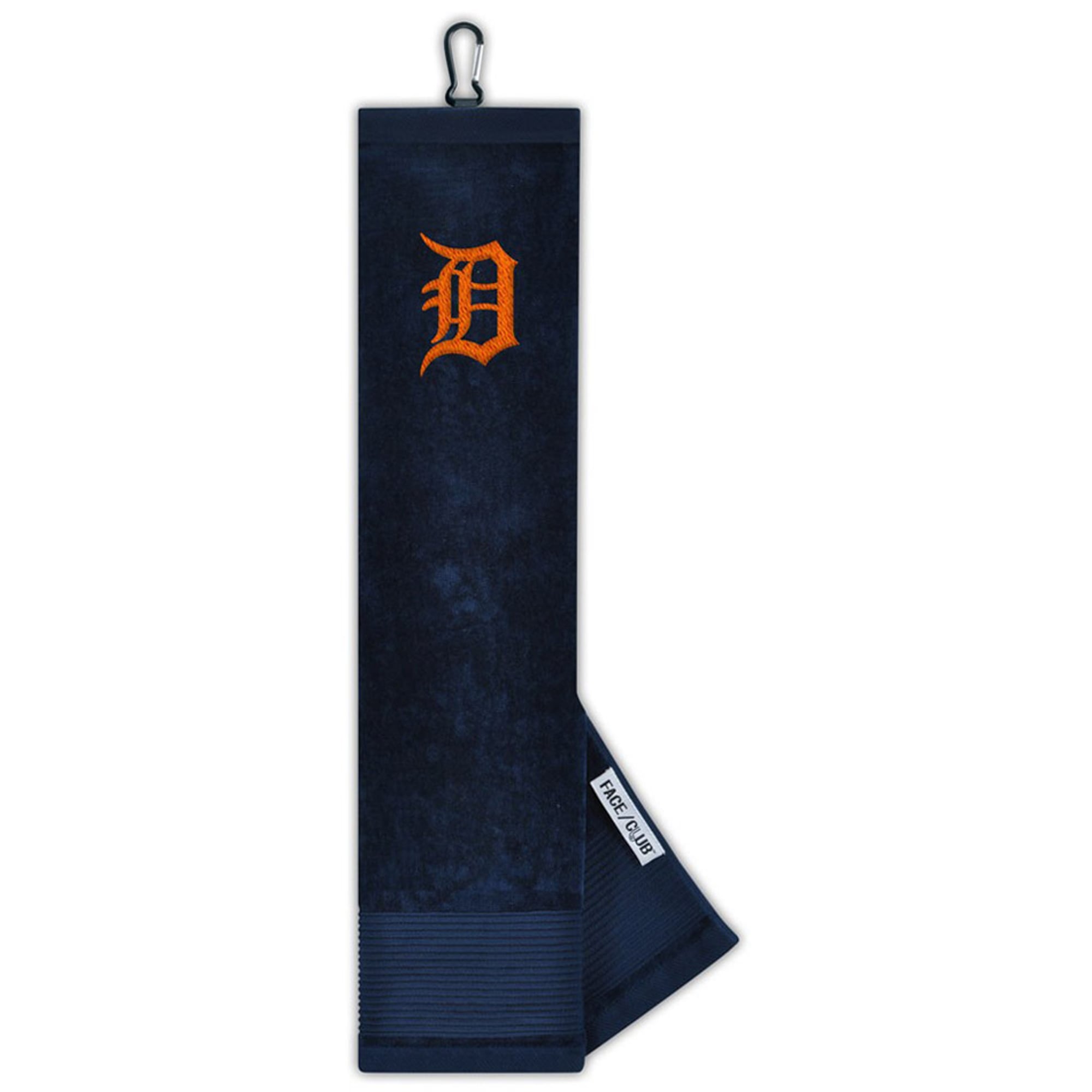 Detroit Tigers 16"" x 24"" Face & Club Tri-Fold Towel