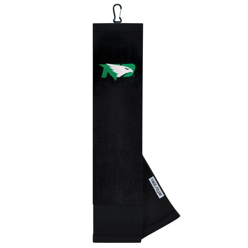 North Dakota 16" x 24" Face & Club Tri-Fold Towel