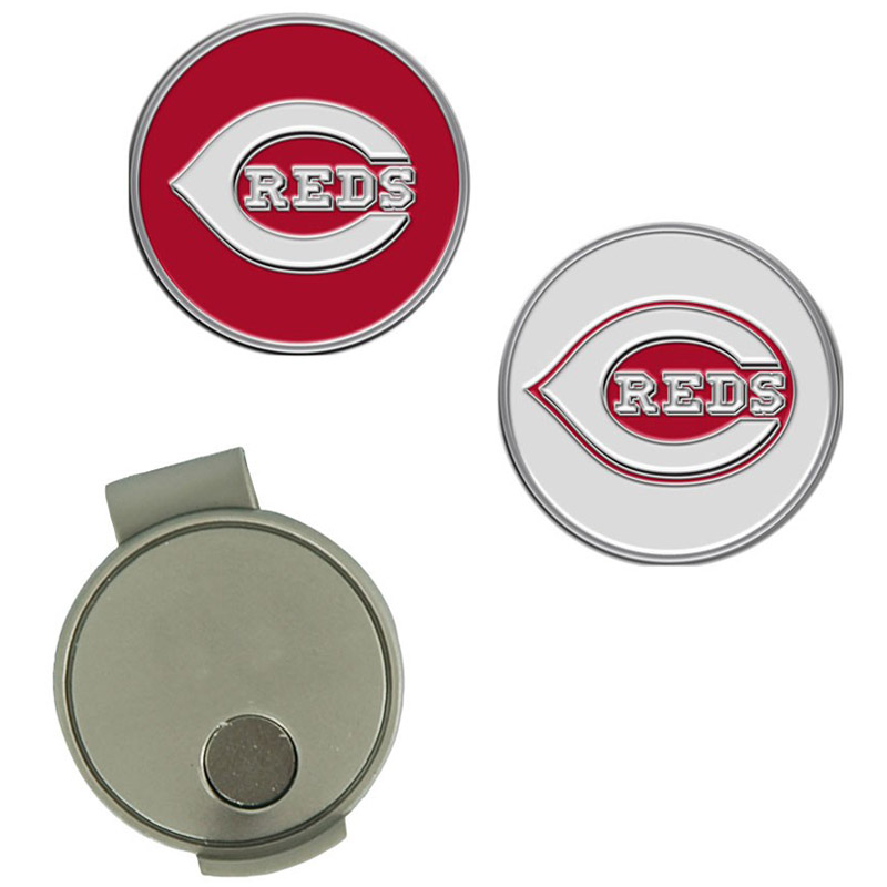 Cincinnati Reds Hat Clip & Ball Markers Set