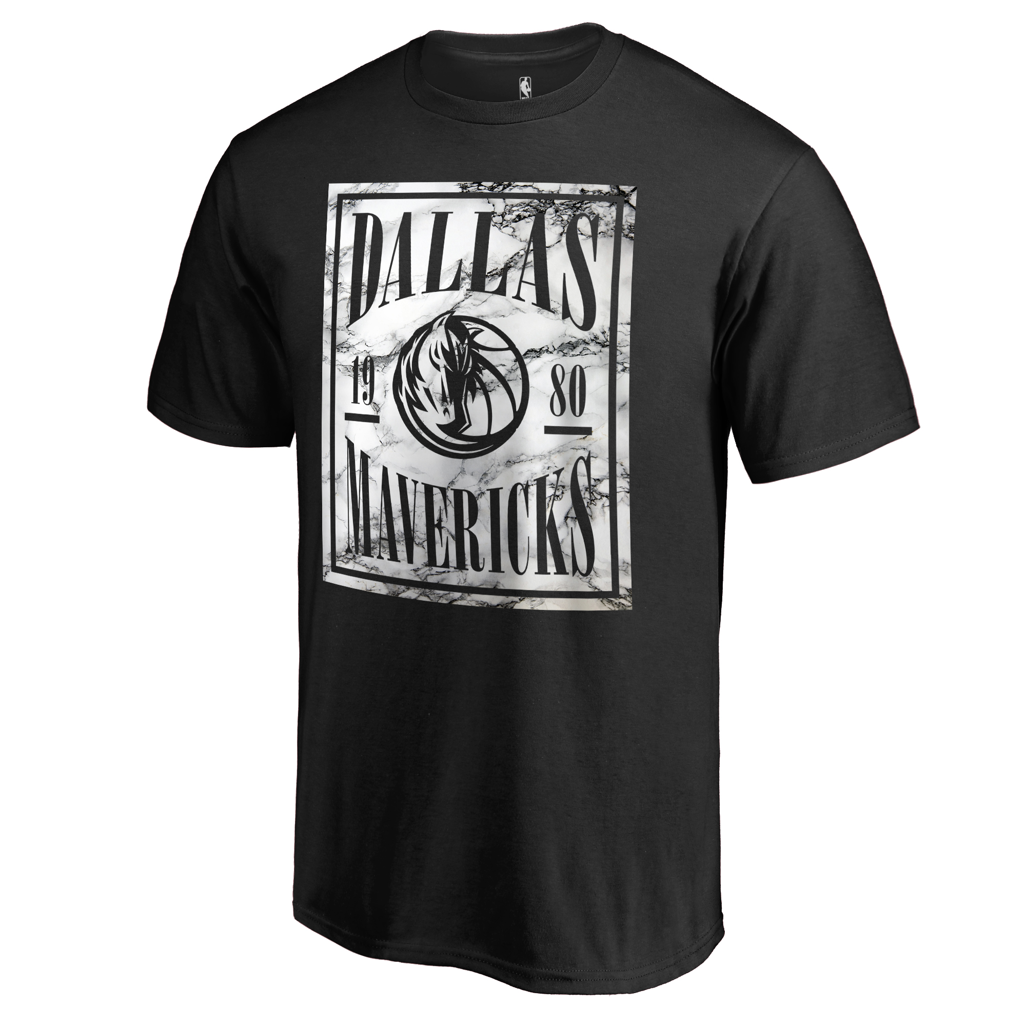Men's Black Dallas Mavericks Court Vision T-Shirt