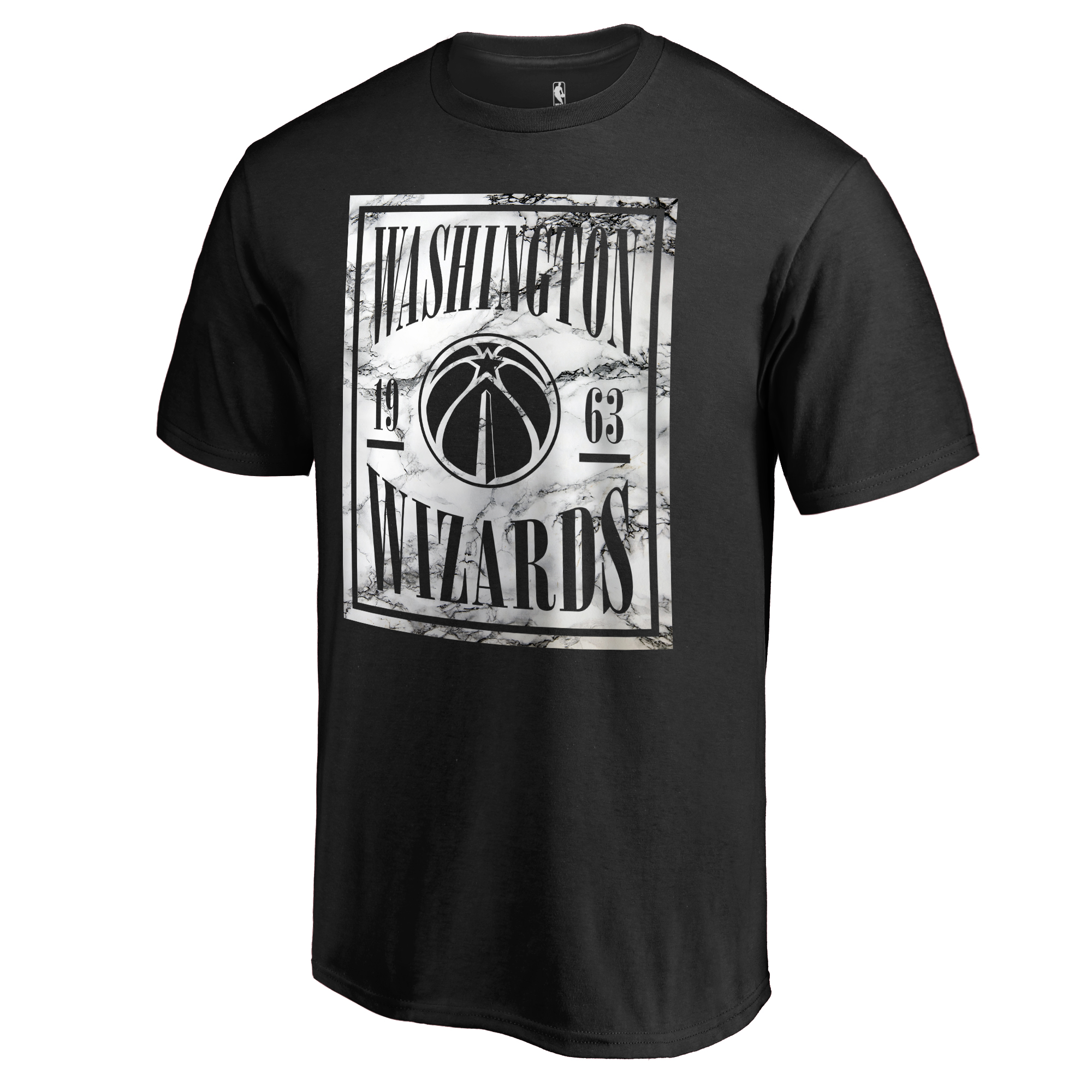Men's Black Washington Wizards Court Vision T-Shirt