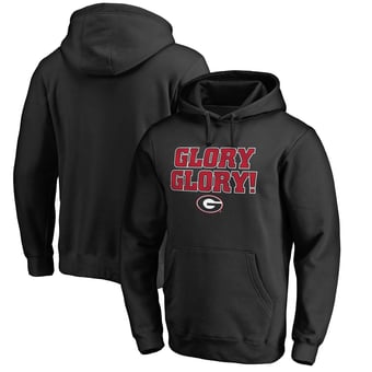 Men's Black Georgia Bulldogs Hometown Collection Glory Glory Pullover Hoodie