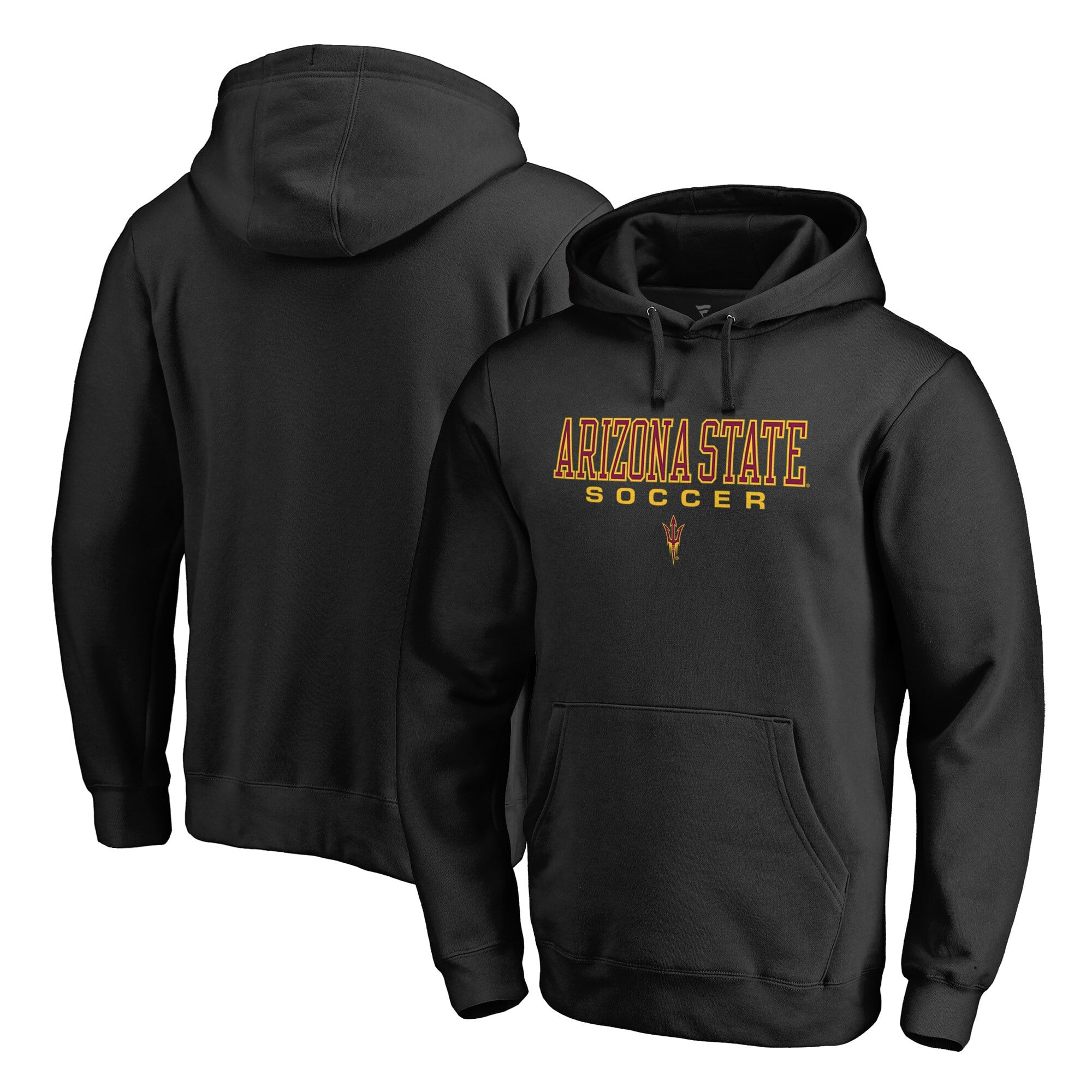Men's Black Arizona State Sun Devils Team Unity Soccer Pullover Hoodie