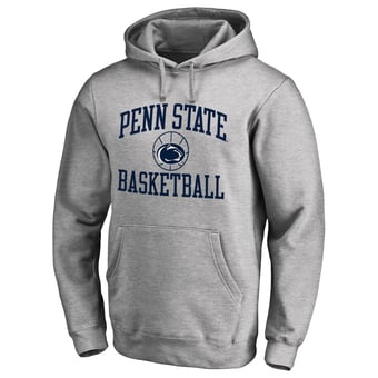 Men's Heathered Gray Penn State Nittany Lions In Bounds Pullover Hoodie