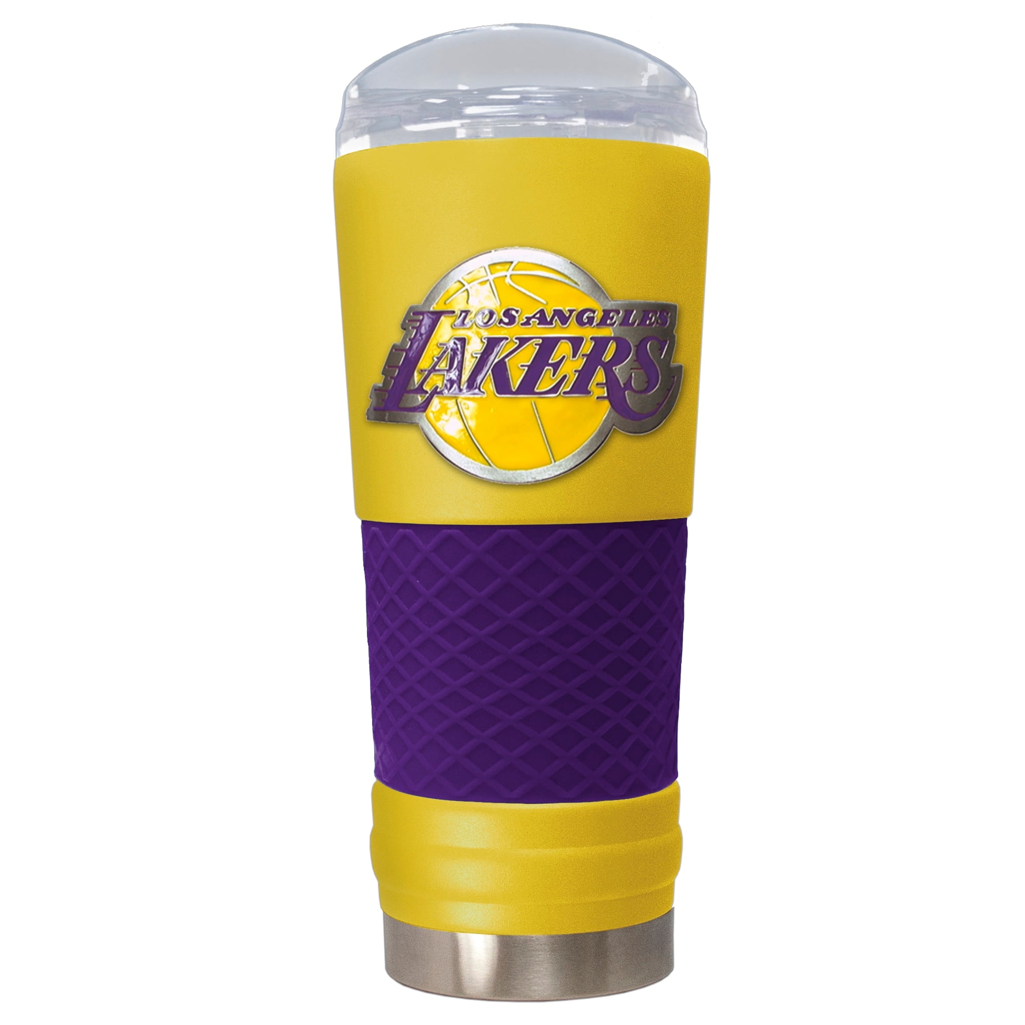 Yellow Los Angeles Lakers 24oz. Powder Coated Draft Travel Mug