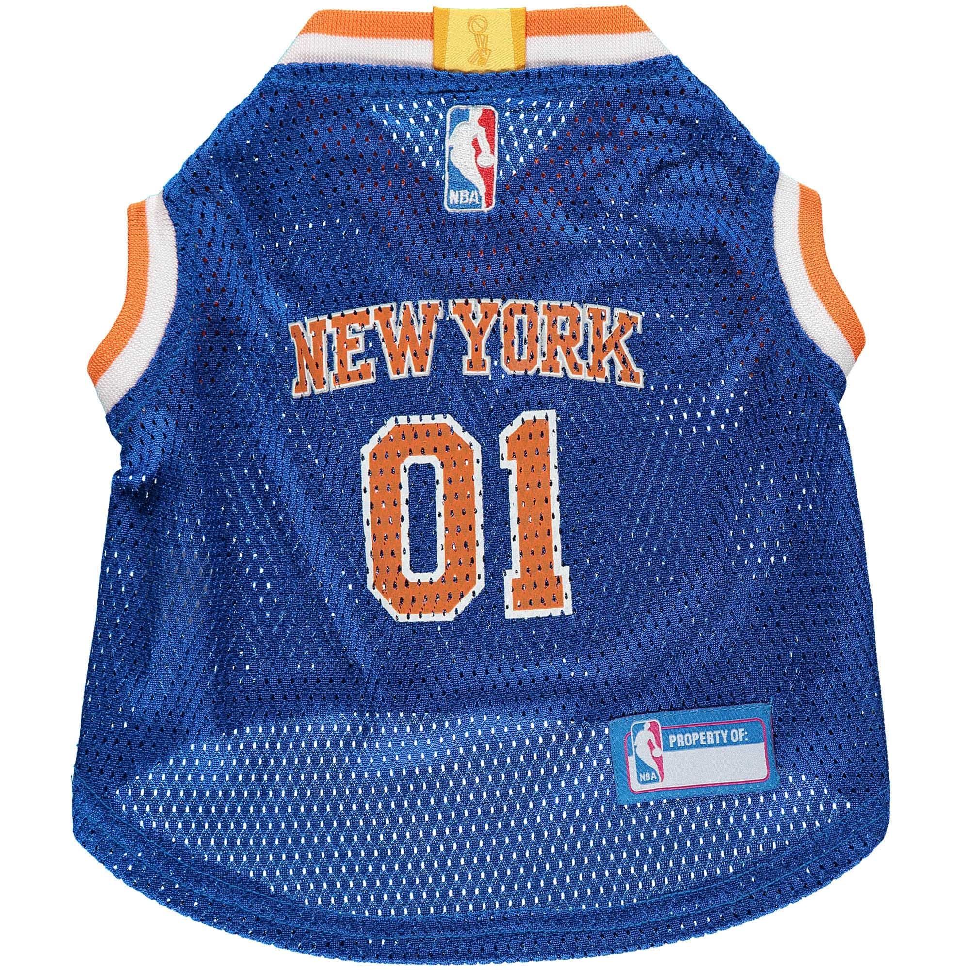 New York Knicks Mesh Dog Basketball Jersey