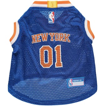New York Knicks Mesh Dog Basketball Jersey