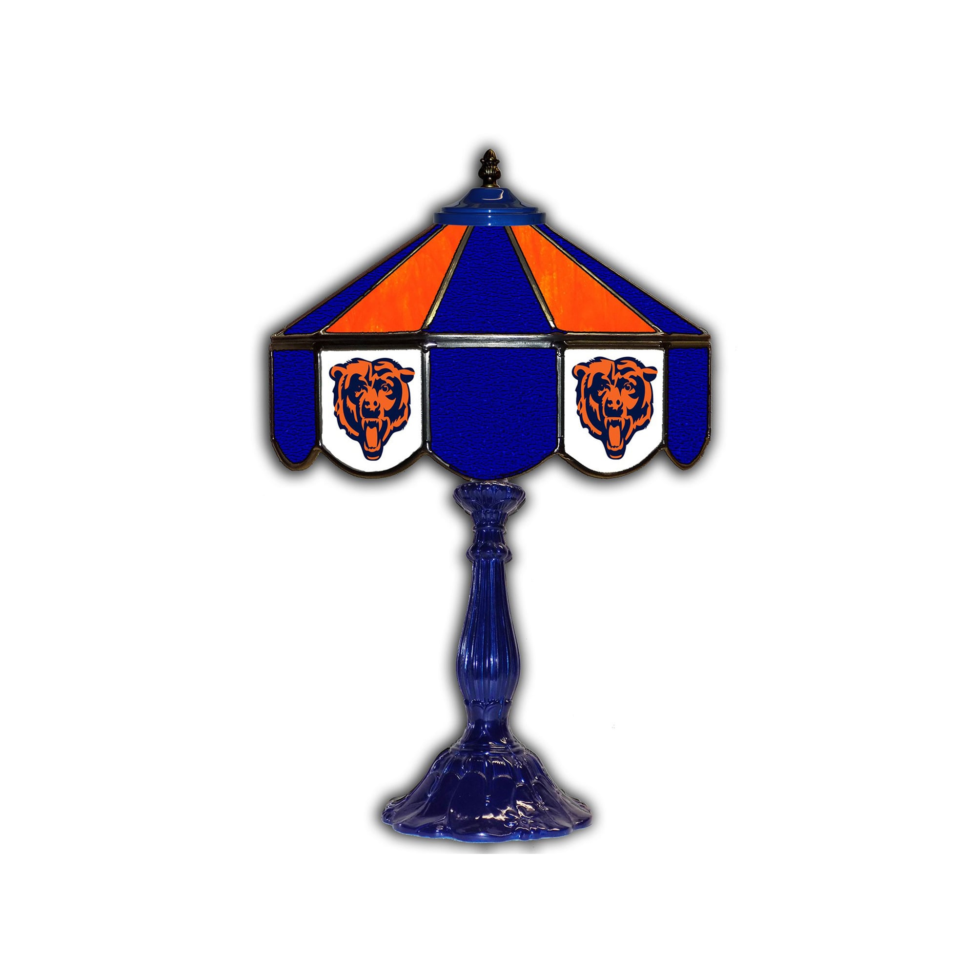 Chicago Bears 21" Glass Table Lamp