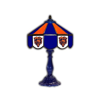 Chicago Bears 21" Glass Table Lamp