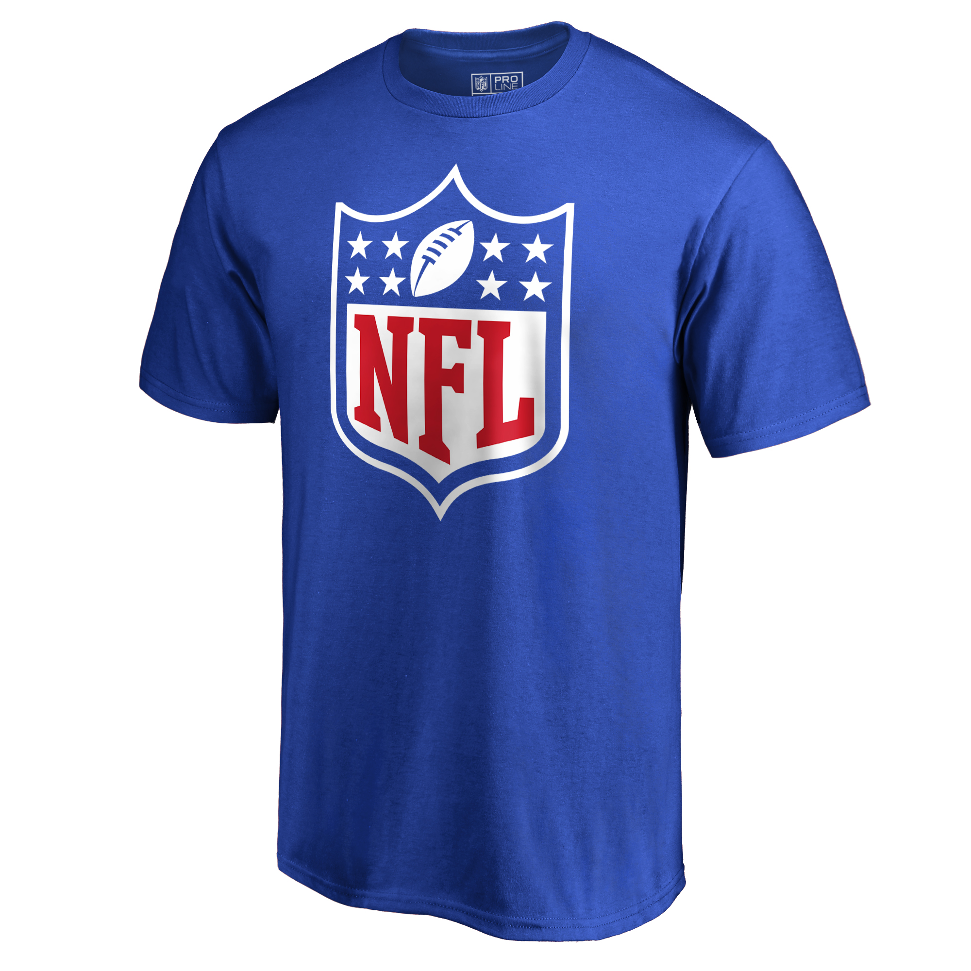 Men’s Royal NFL Shield Primary Logo T-Shirt Men’s Royal NFL Shield Primary Logo T-Shirt