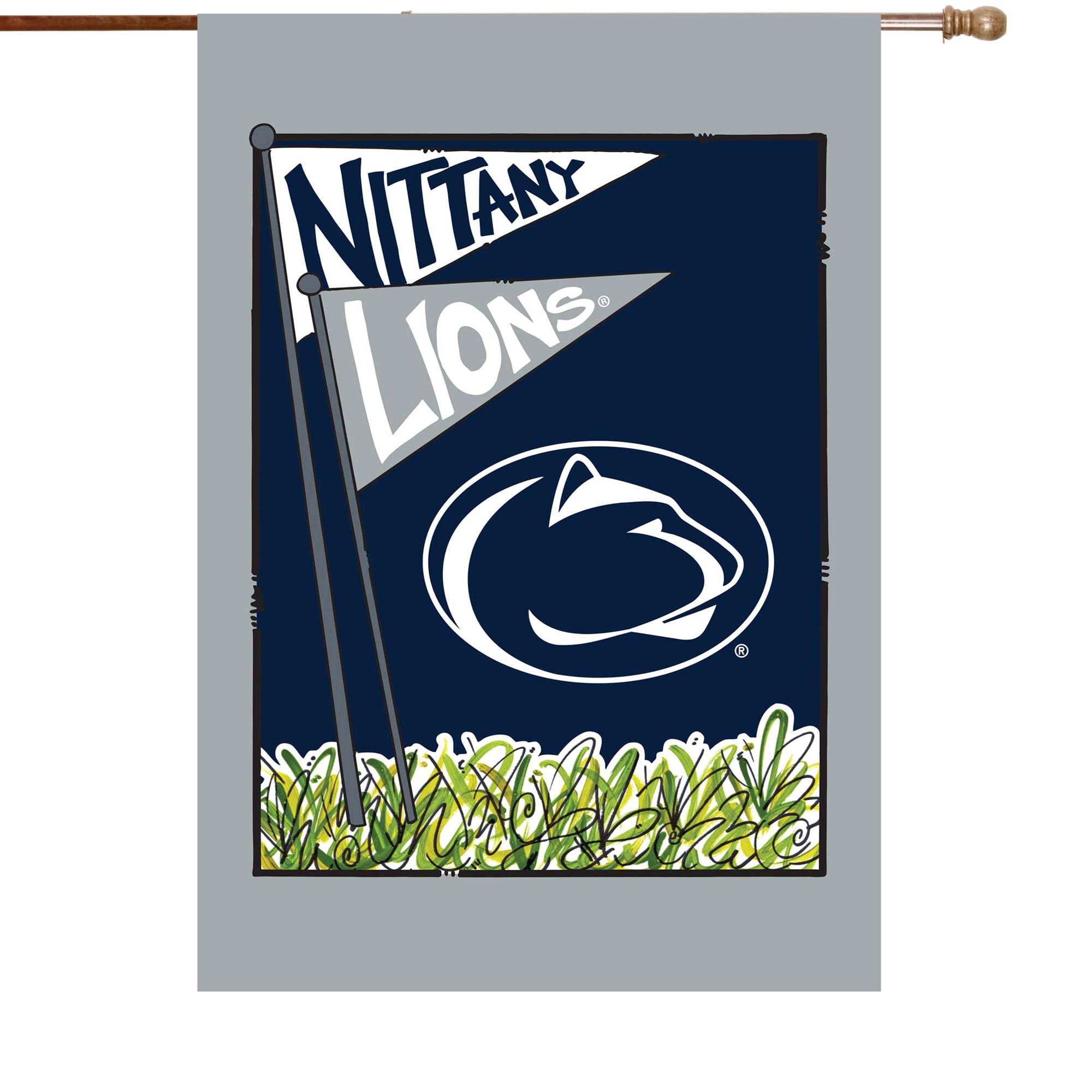 Penn State Nittany Lions 28" x 40" Double-Sided House Flag