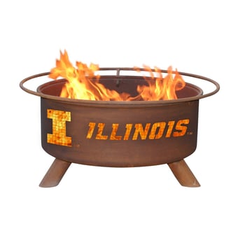 Illinois Fighting Illini Fire Pit