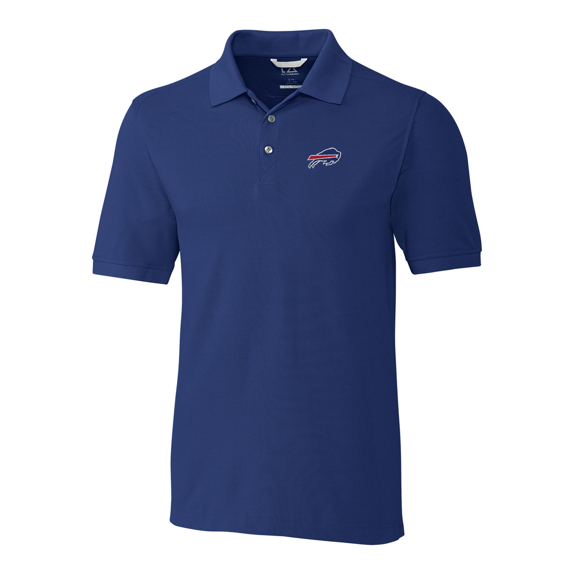 Men's Cutter & Buck Royal Buffalo Bills Big & Tall Advantage Polo