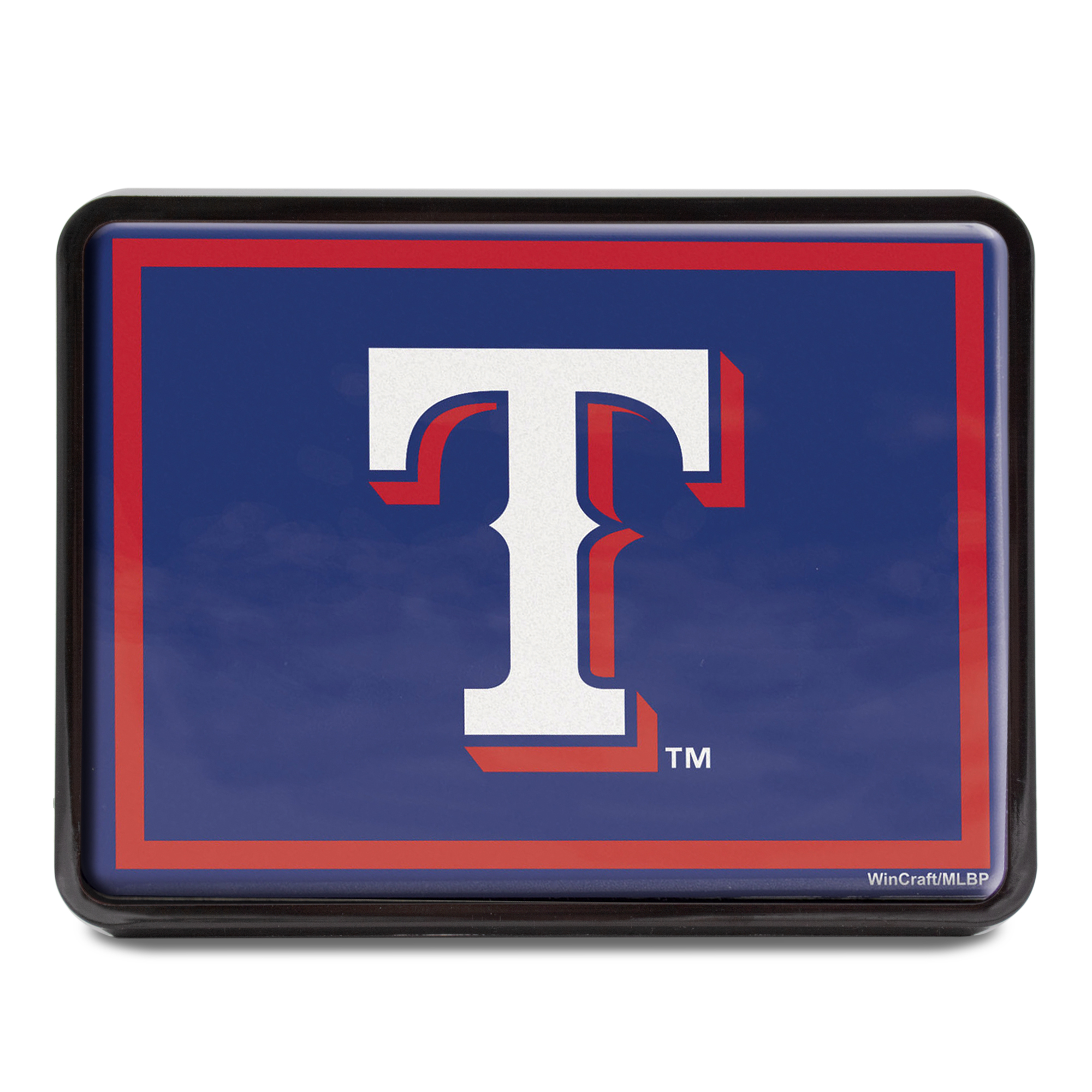 WinCraft Texas Rangers Universal Rectangle Hitch Cover