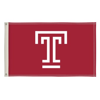 Temple Owls 3' x 5' Team Flag