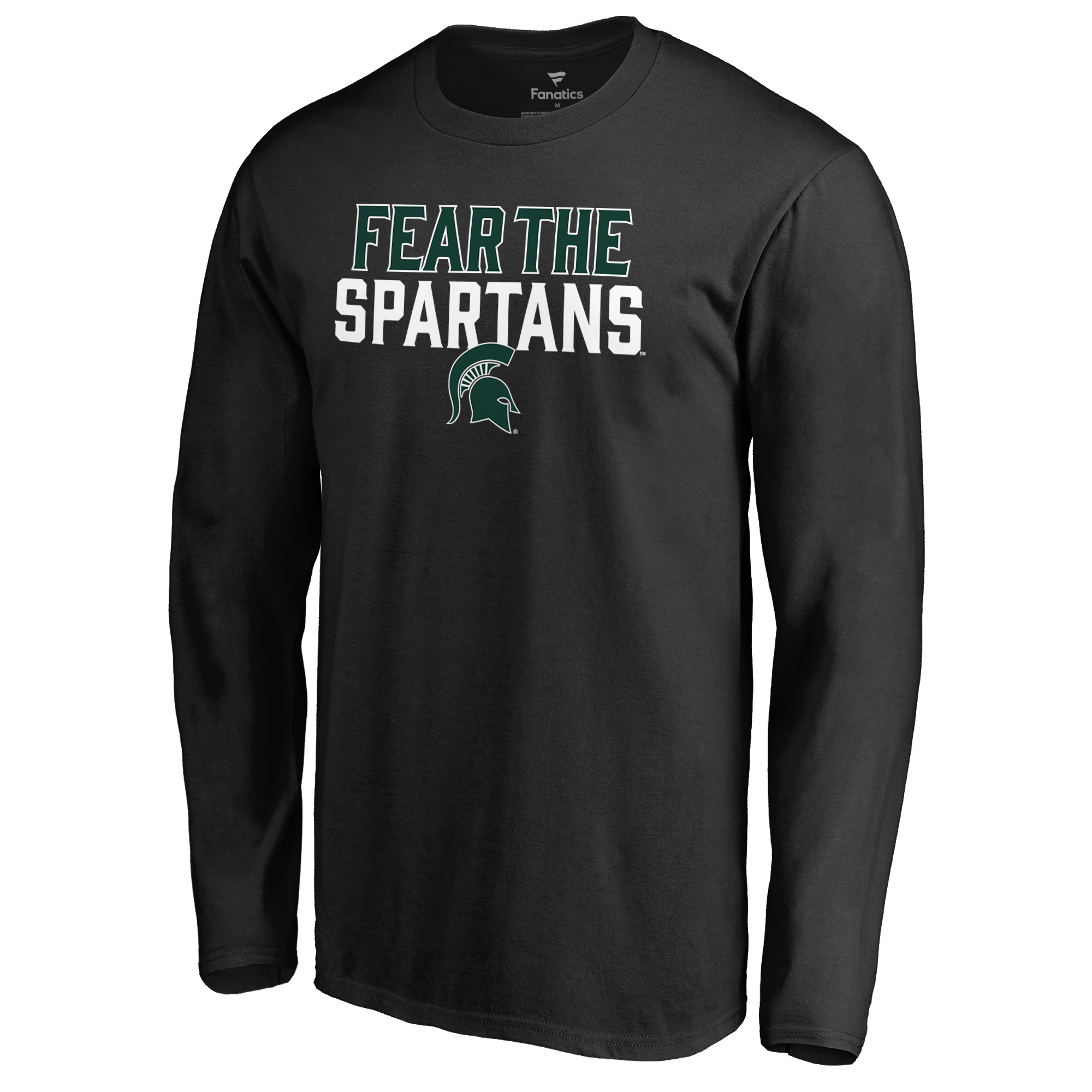 Men’s Black Michigan State Spartans Hometown Collection Long Sleeve T-Shirt Men’s Black Michigan State Spartans Hometown Collection Long Sleeve T-Shirt