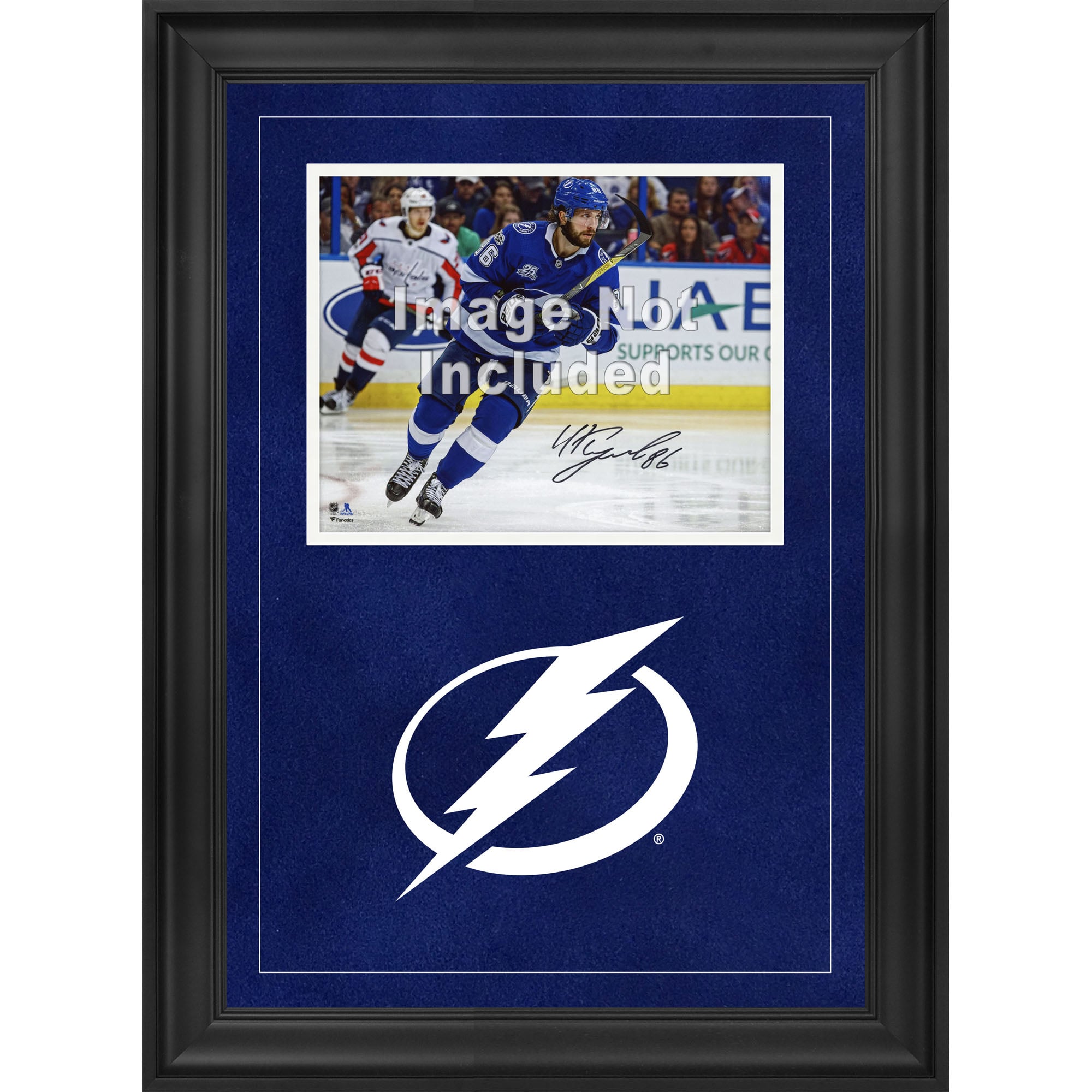 Tampa Bay Lightning 8” x 10” Deluxe Horizontal Photograph Frame with Team Logo