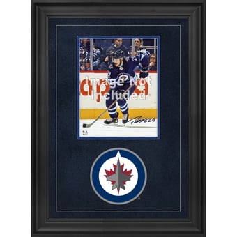 Winnipeg Jets 8'' x 10'' Deluxe Vertical Photograph Frame with Team Logo