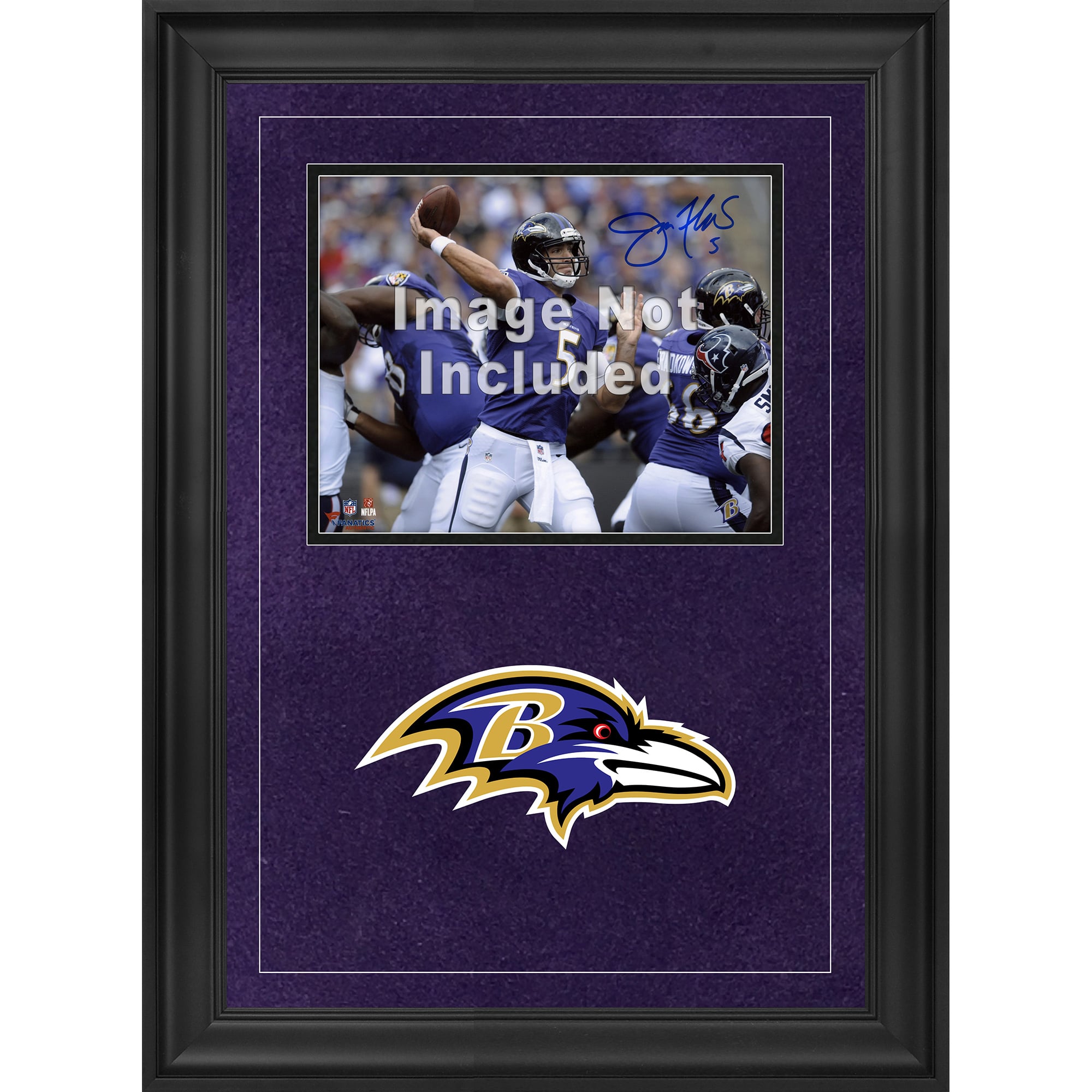 Baltimore Ravens 8'' x 10'' Deluxe Horizontal Photograph Frame with Team Logo