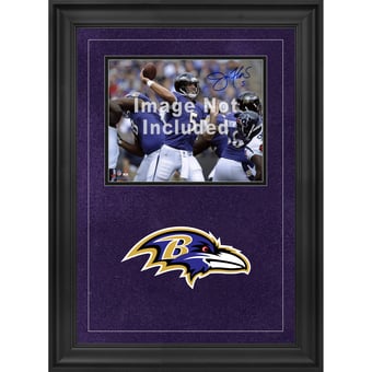 Baltimore Ravens 8'' x 10'' Deluxe Horizontal Photograph Frame with Team Logo