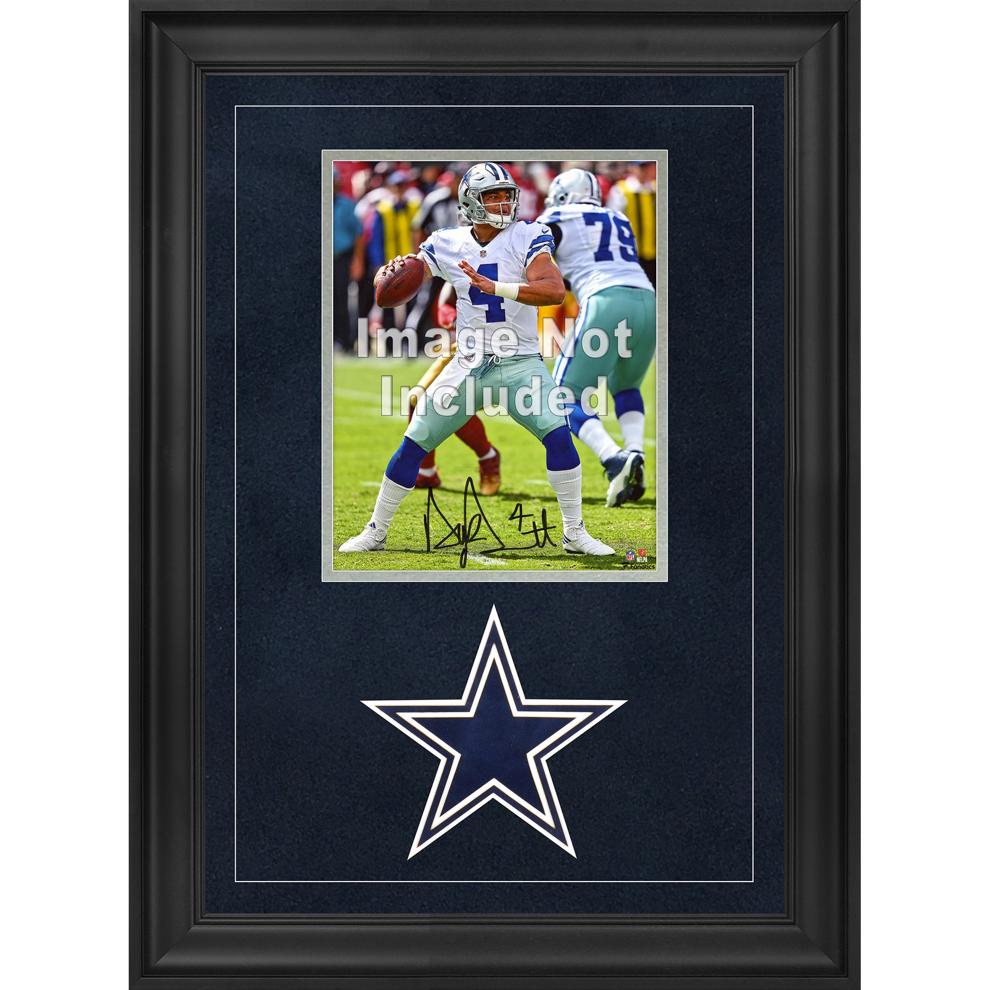 Dallas Cowboys Deluxe 8'' x 10'' Vertical Photograph Frame with Team Logo