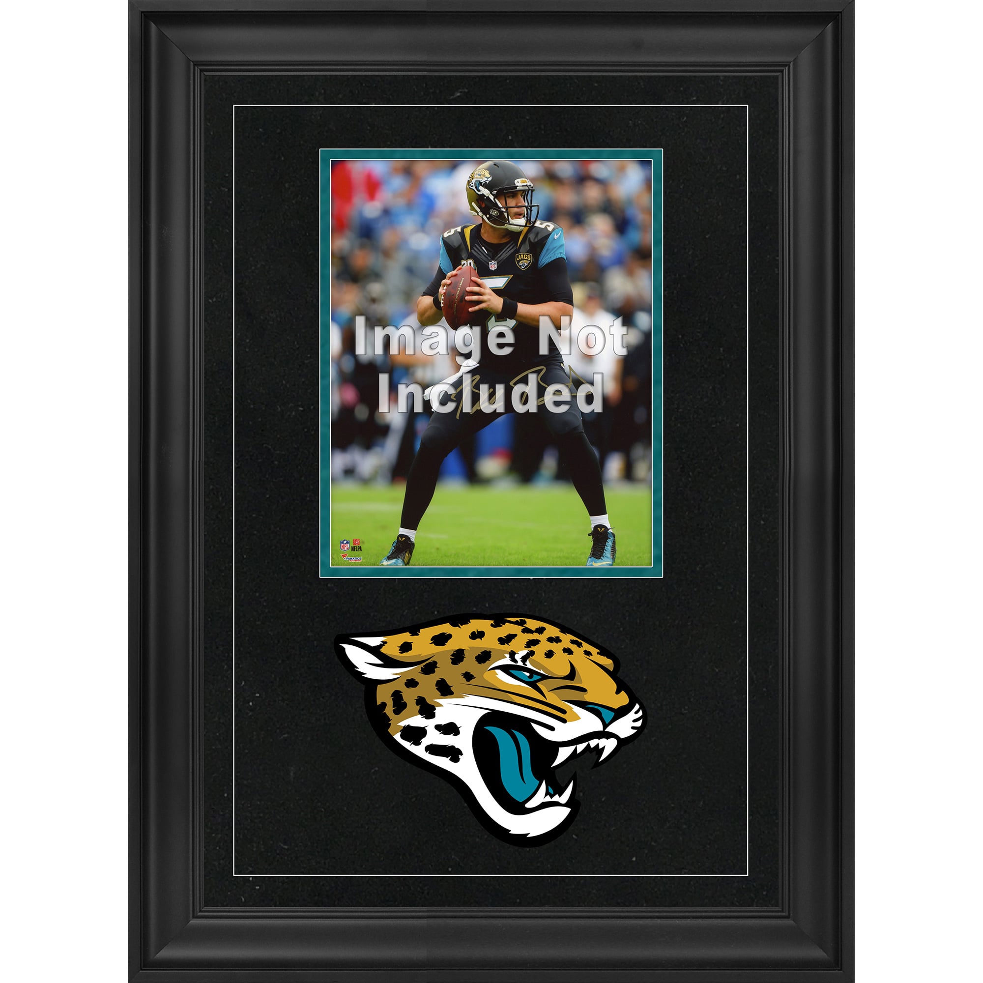 Jacksonville Jaguars Deluxe 8'' x 10'' Vertical Photograph Frame with Team Logo