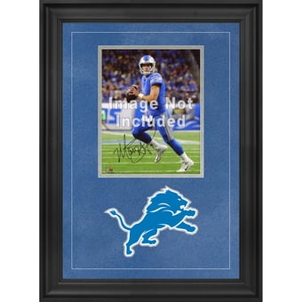 Detroit Lions Deluxe 8'' x 10'' Vertical Photograph Frame with Team Logo