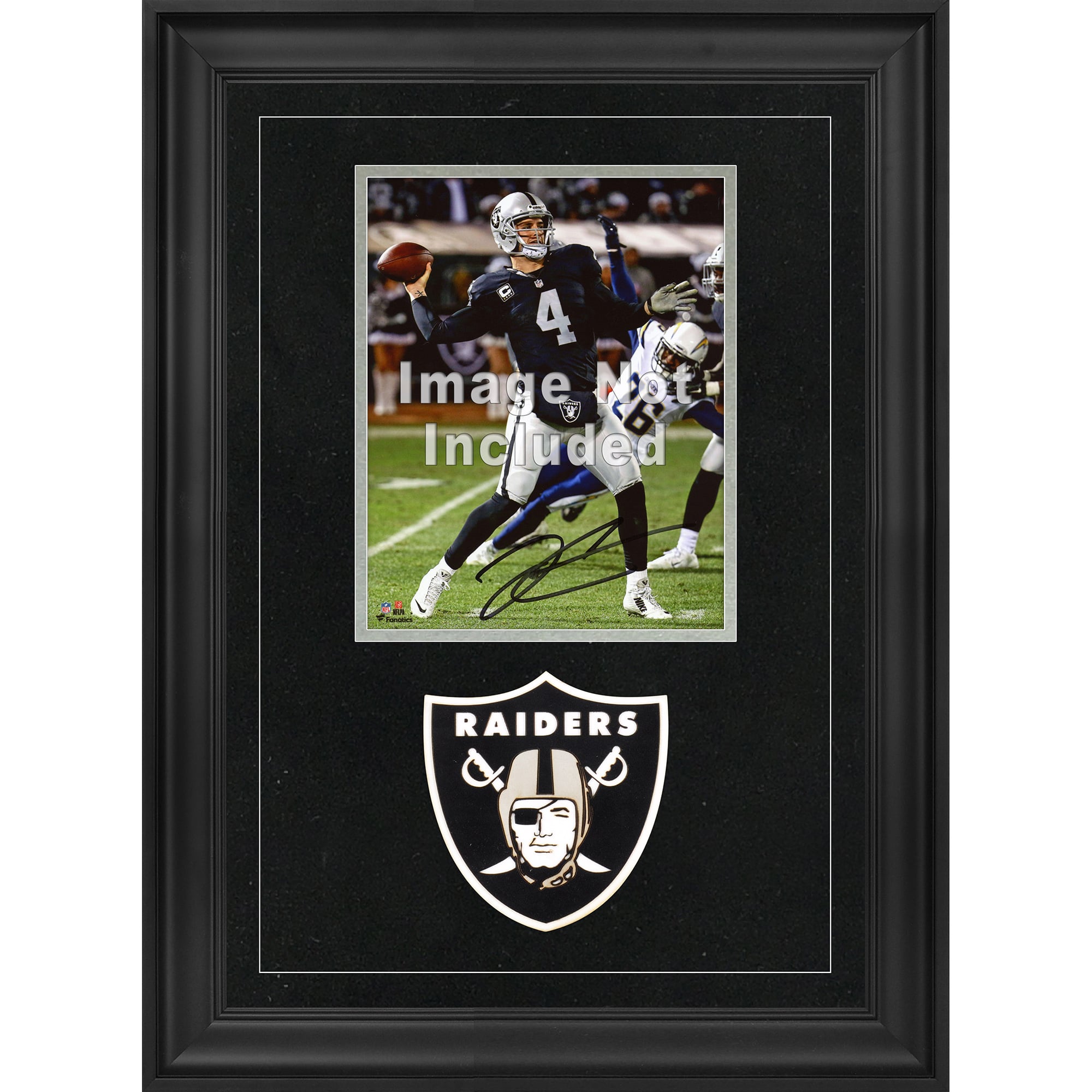 Las Vegas Raiders Deluxe 8'' x 10'' Vertical Photograph Frame with Team Logo