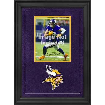 Minnesota Vikings Deluxe 8'' x 10'' Vertical Photograph Frame with Team Logo