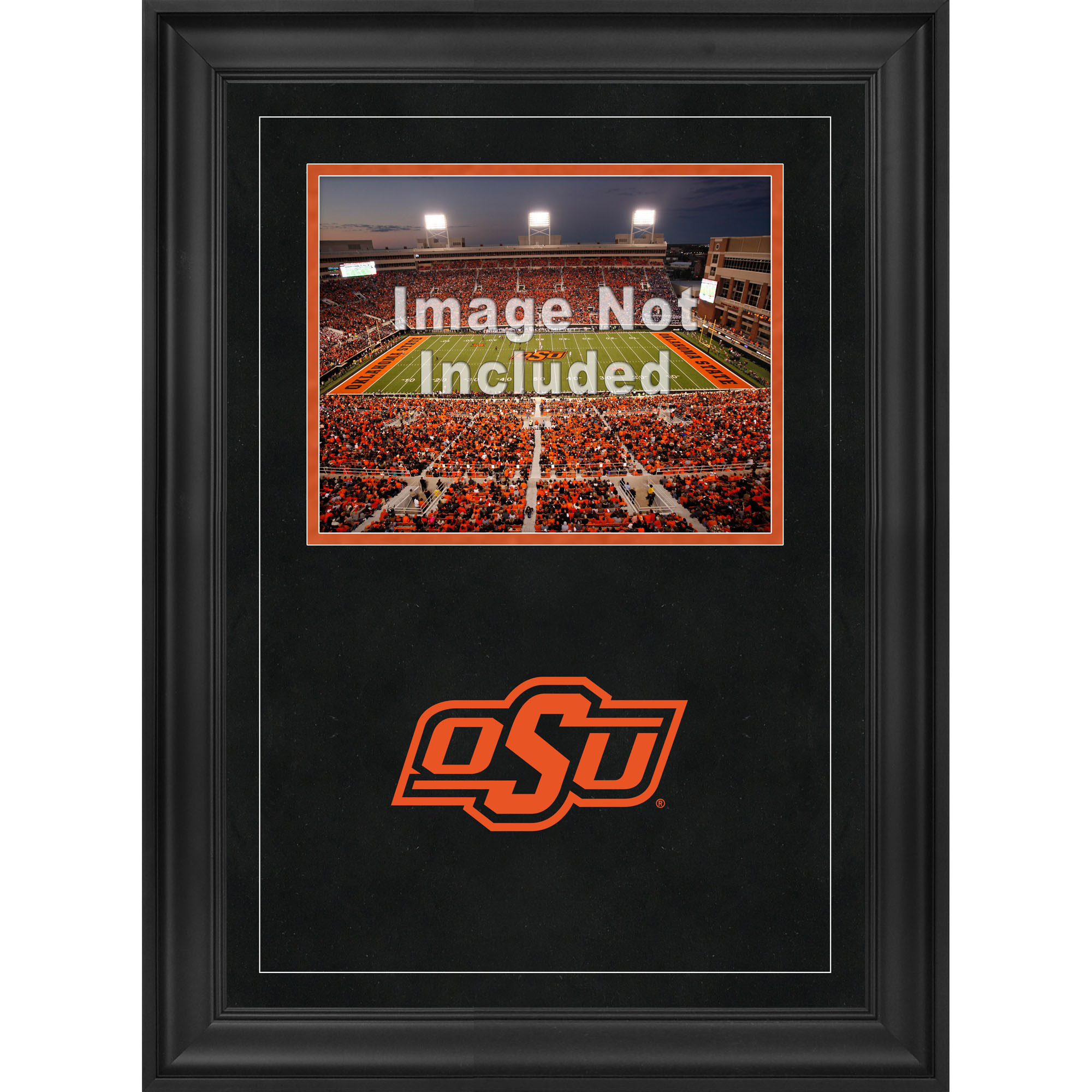 Oklahoma State Cowboys 8” x 10” Deluxe Horizontal Photograph Frame with Team Logo Oklahoma State Cowboys 8” x 10” Deluxe Horizontal Photograph Frame with Team Logo