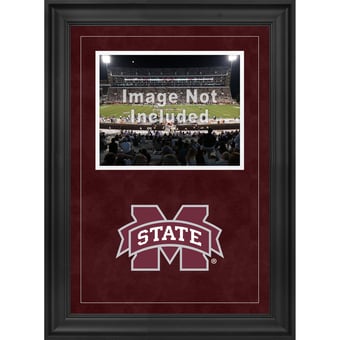 Mississippi St Bulldogs 8'' x 10'' Deluxe Horizontal Photograph Frame with Team Logo