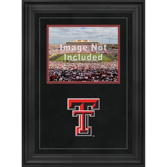 Texas Tech Red Raiders 8'' x 10'' Deluxe Horizontal Photograph Frame with Team Logo